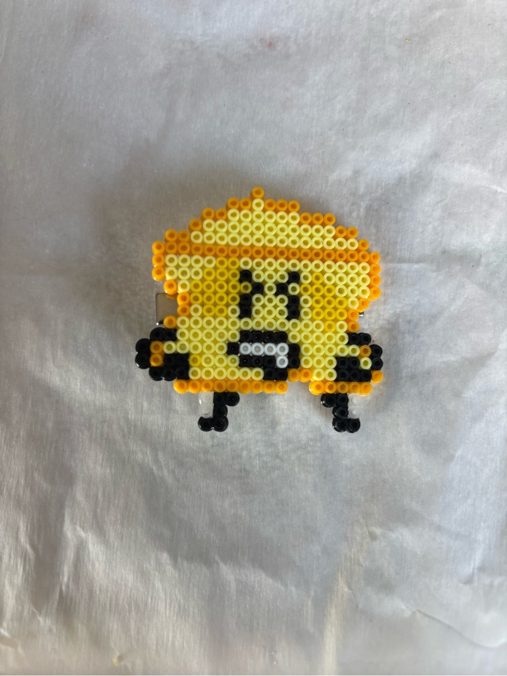 Perler Bead Hairclip